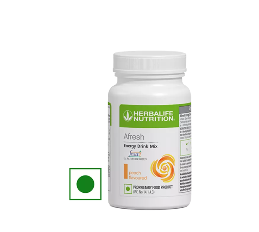 Herbalife Peach Afresh Energy Drink Mix 50 gms